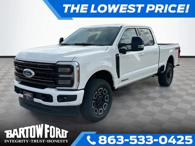 New 2026 White Metallic Ford Platinum image 1