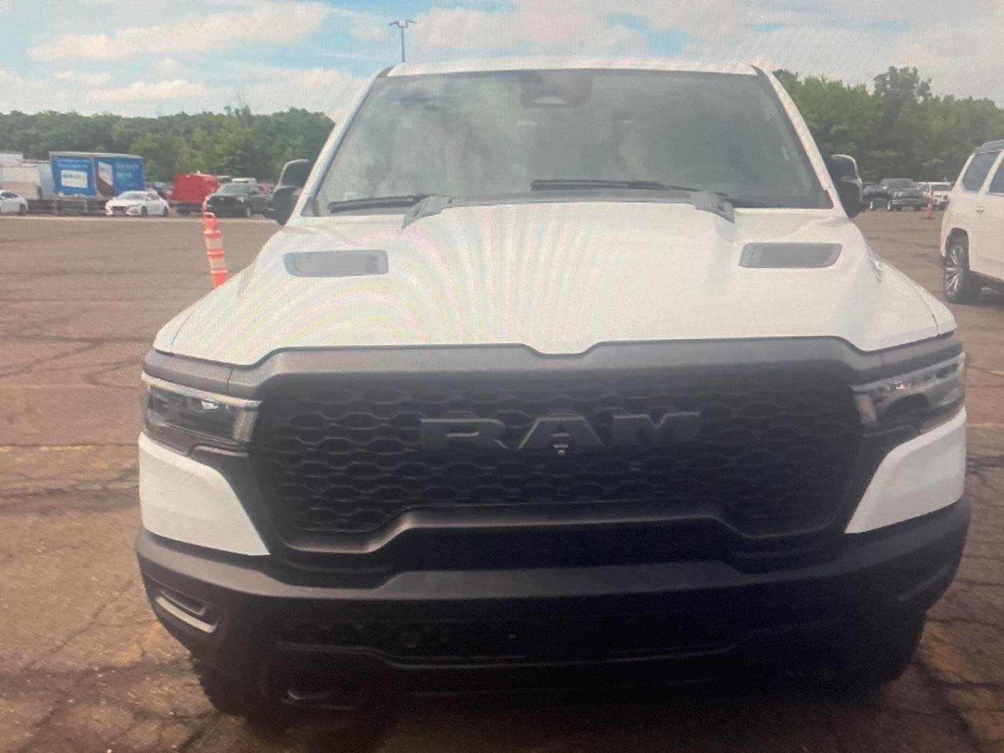 Used 2025 Bright White Clearcoat Ram Rebel image 7