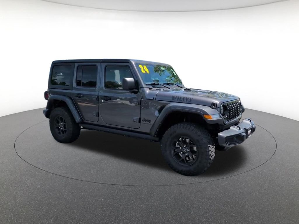 Certified Used 2024 Crystal Metallic Jeep Willys image 3