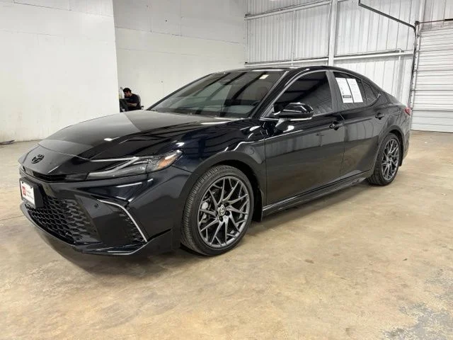 Used 2025 Black Toyota XSE image 3