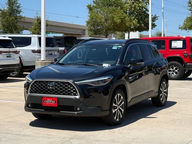 Certified Used 2025 JET BLACK Toyota XLE image 9