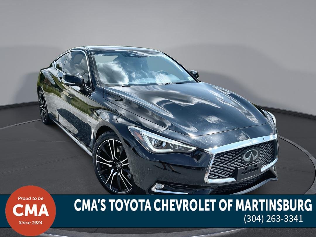 Used 2018 Black Obsidian INFINITI SPORT image 1