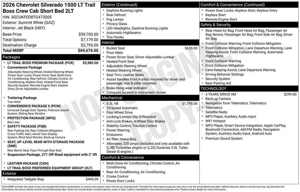 2026 Chevrolet Silverado 1500 LT Trail Boss - Photo 28