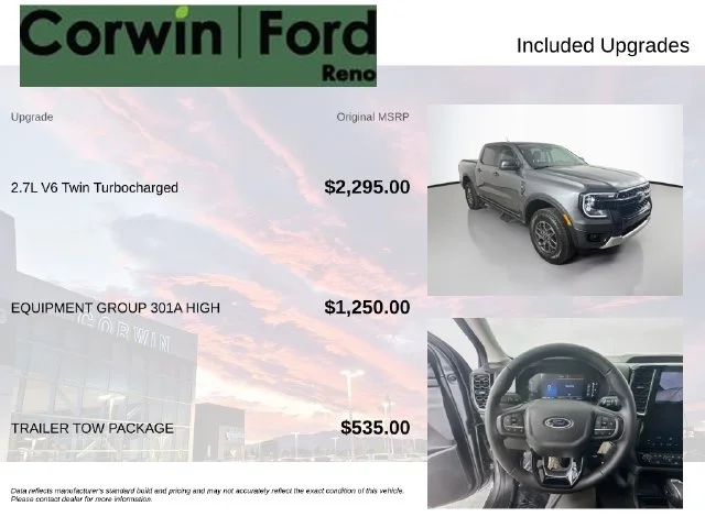 Certified Used 2026 Gray Metallic Ford XLT image 3