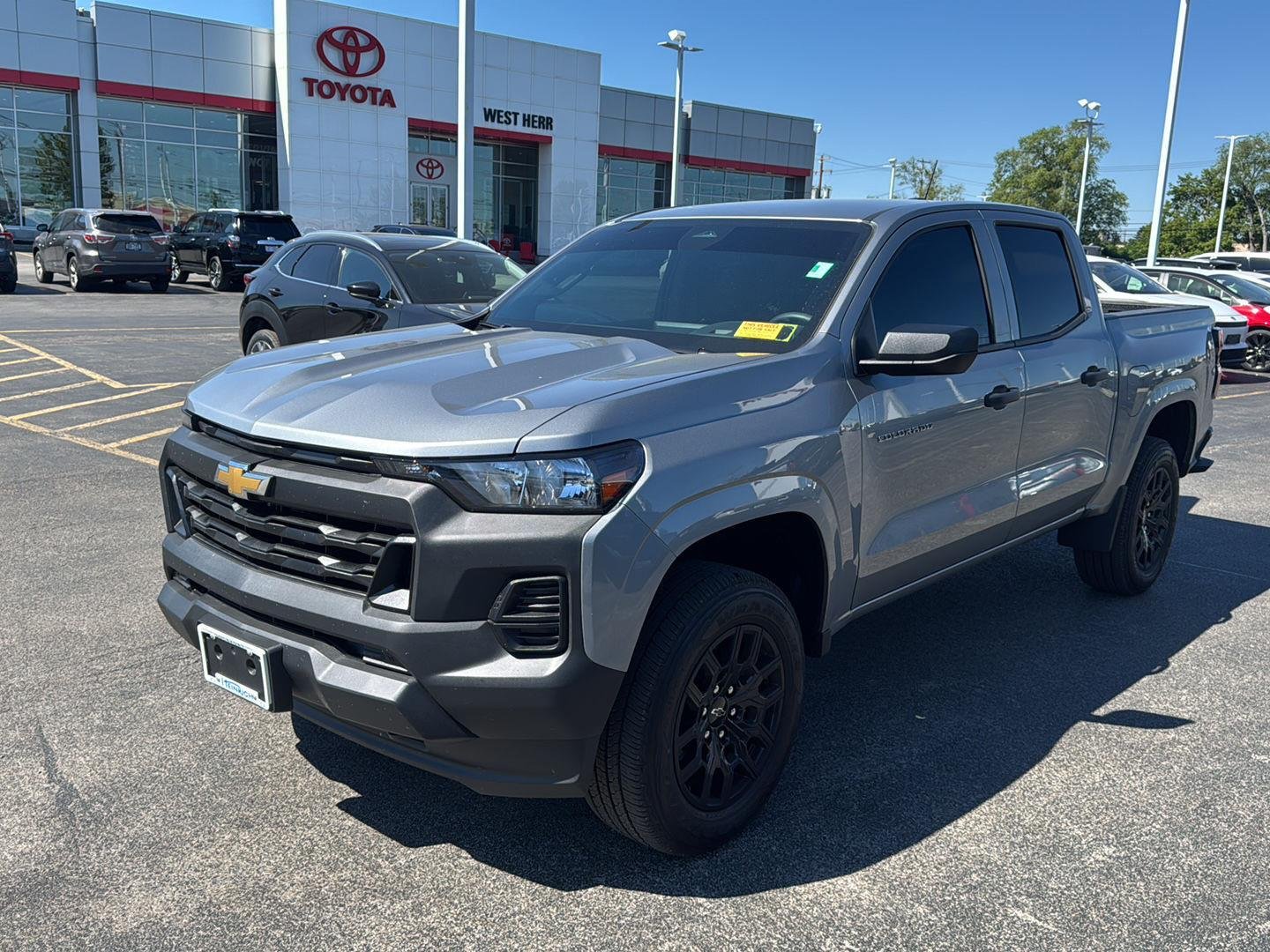 Used 2026 Sterling Gray Metallic Chevrolet 4WD Work Truck image 3