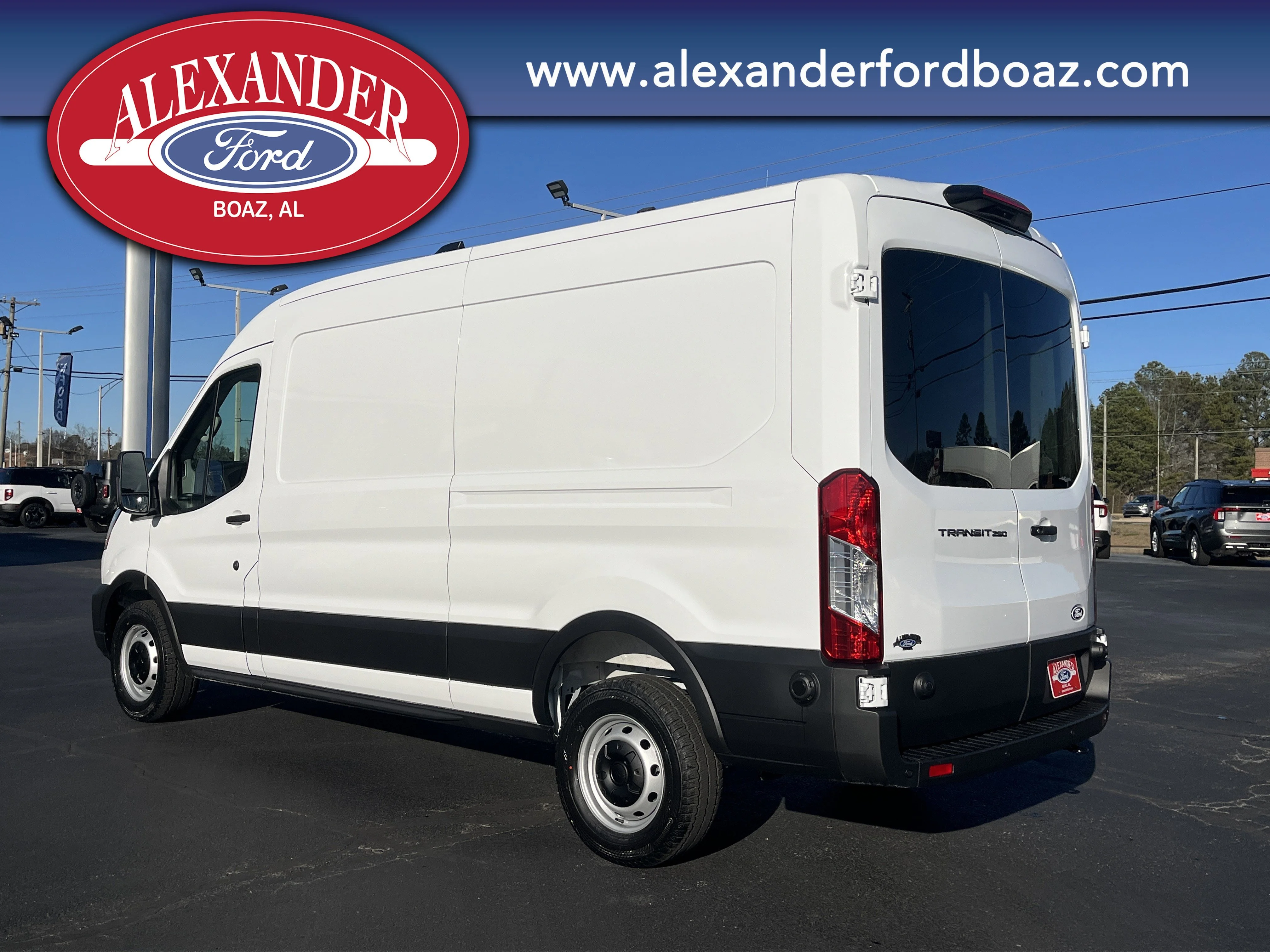 New 2026 Oxford White Ford Cargo Van image 2