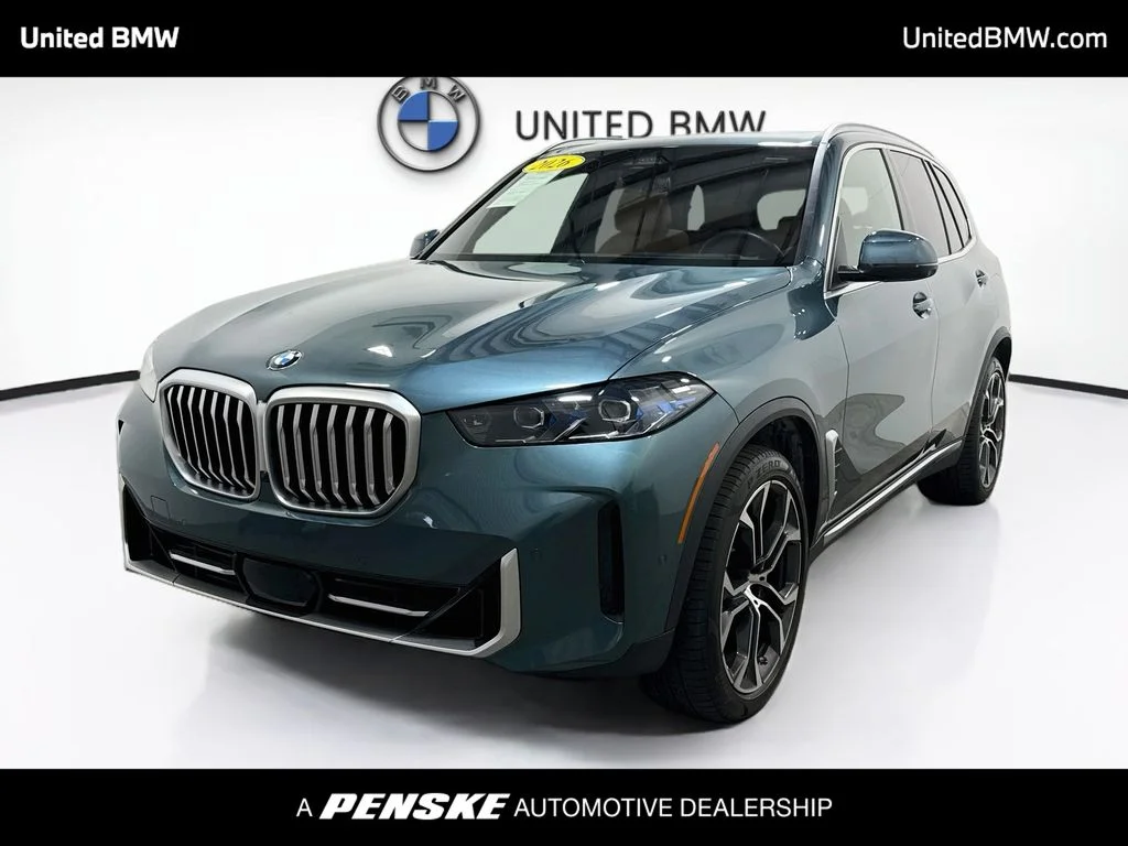 Certified Used 2026 Blue Ridge Mountain Metallic BMW xDrive40i image 1
