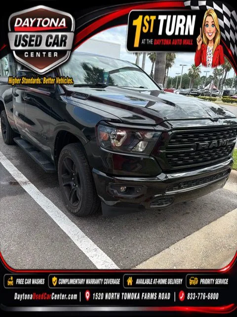 Used 2023 Diamond Black Ram Big Horn image 1