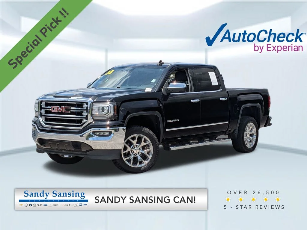 Used 2018 Black GMC SLT image 1