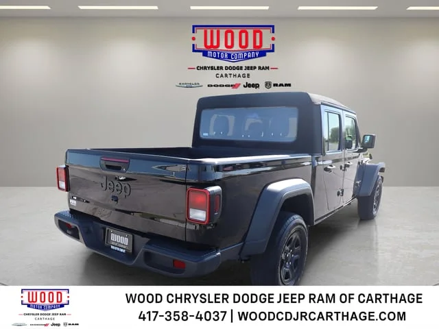 Used 2024 Black Clearcoat Jeep Sport image 3
