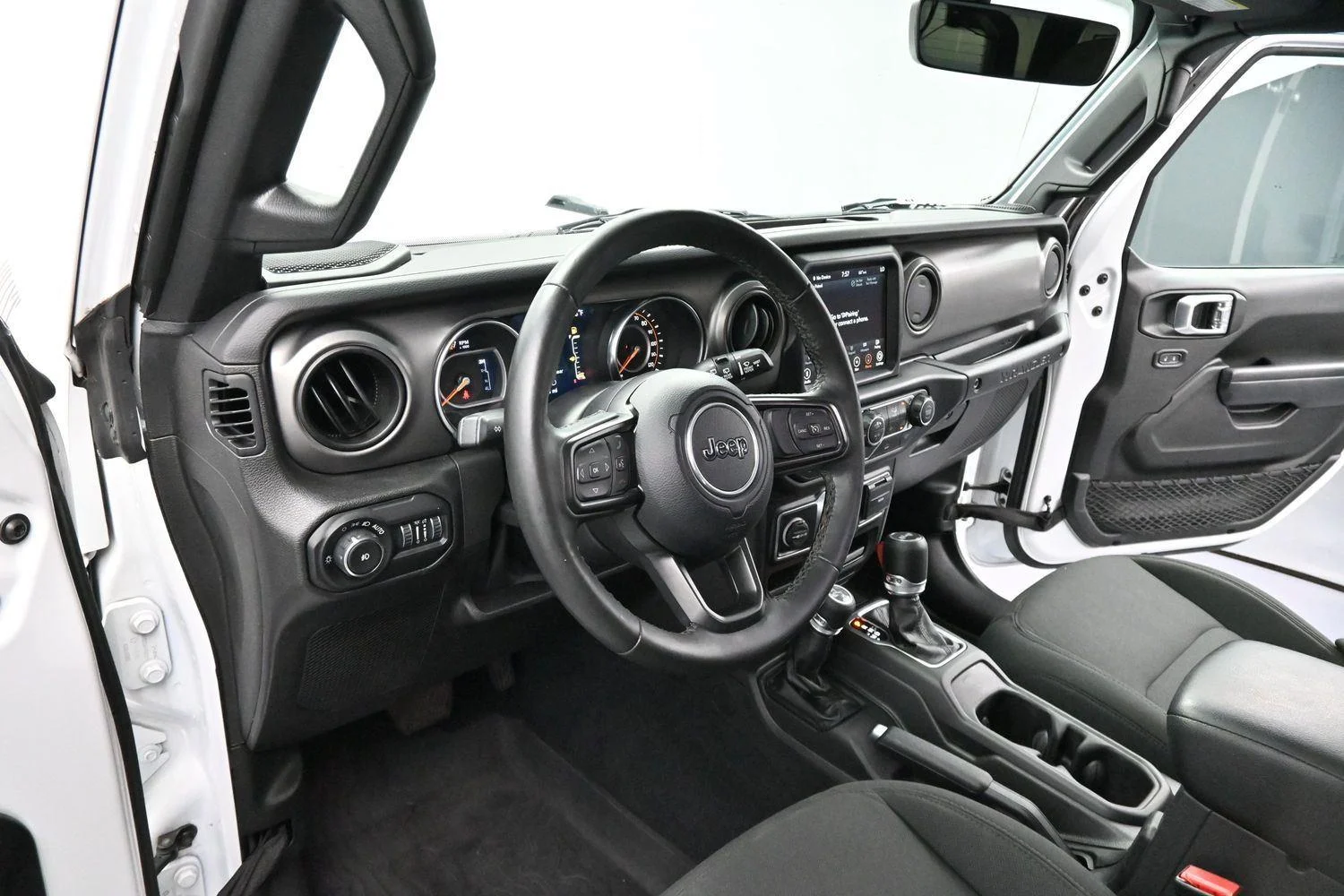 Used 2022 Bright White Clearcoat Jeep Willys image 13