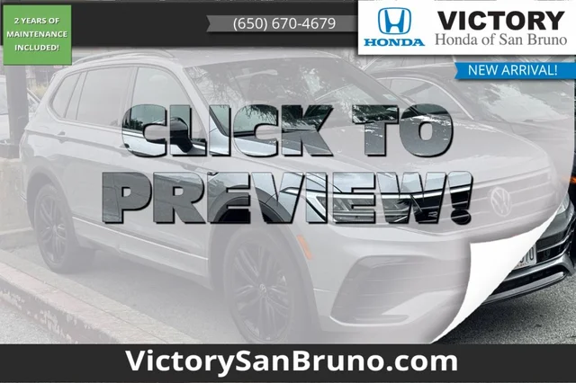 2022 Volkswagen Tiguan 2.0T SE R-Line Black