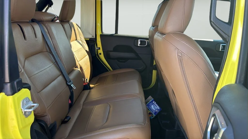 Used 2022 Yellow Jeep Unlimited Sahara 4xe image 14
