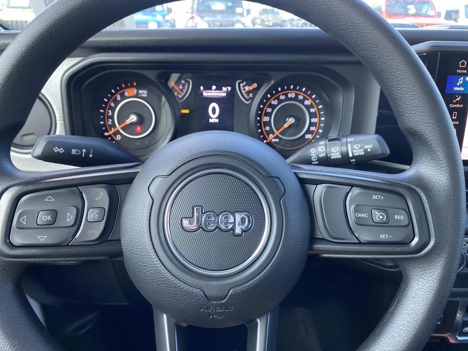 New 2026 Bright White Clear-Coat Exterior Paint Jeep Sport image 12