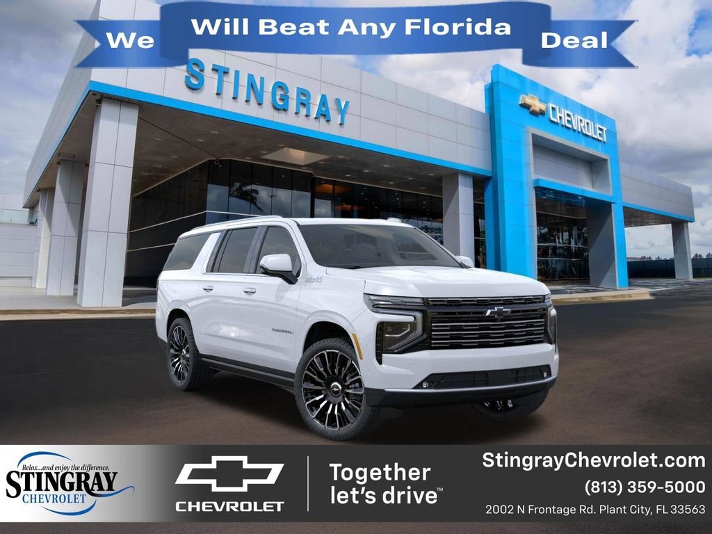 New 2026 Polar White Tricoat Chevrolet High Country image 1