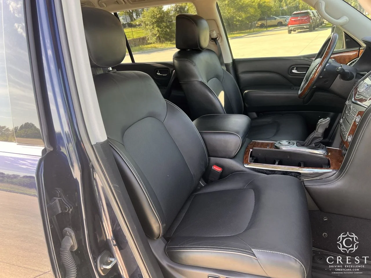 Used 2019 Hermosa Blue INFINITI LUXE image 24