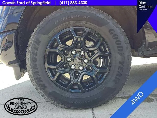 Used 2024 Agate Black Metallic Ford XLT image 2