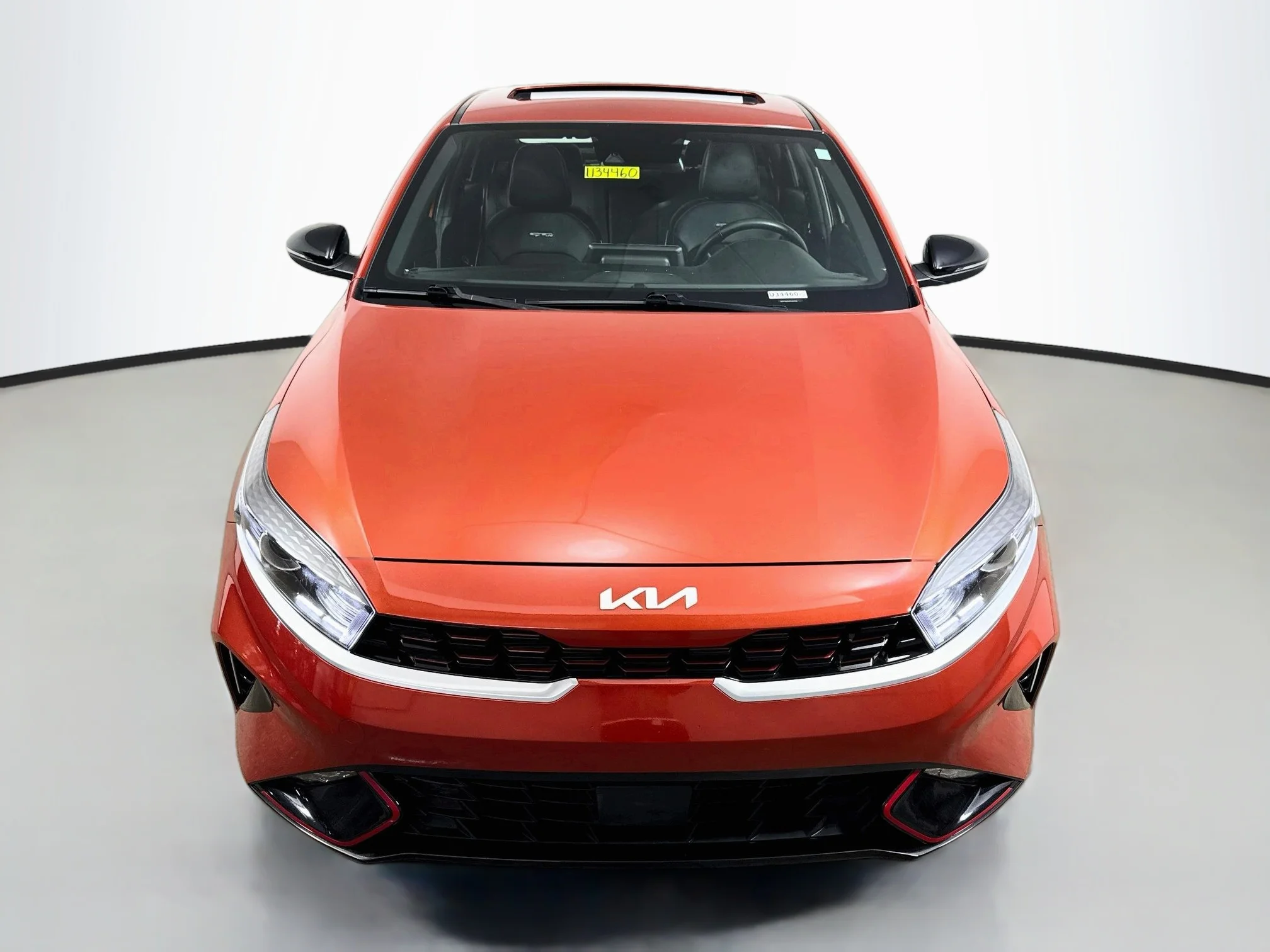 Used 2023 Fire Orange Kia GT-Line image 2