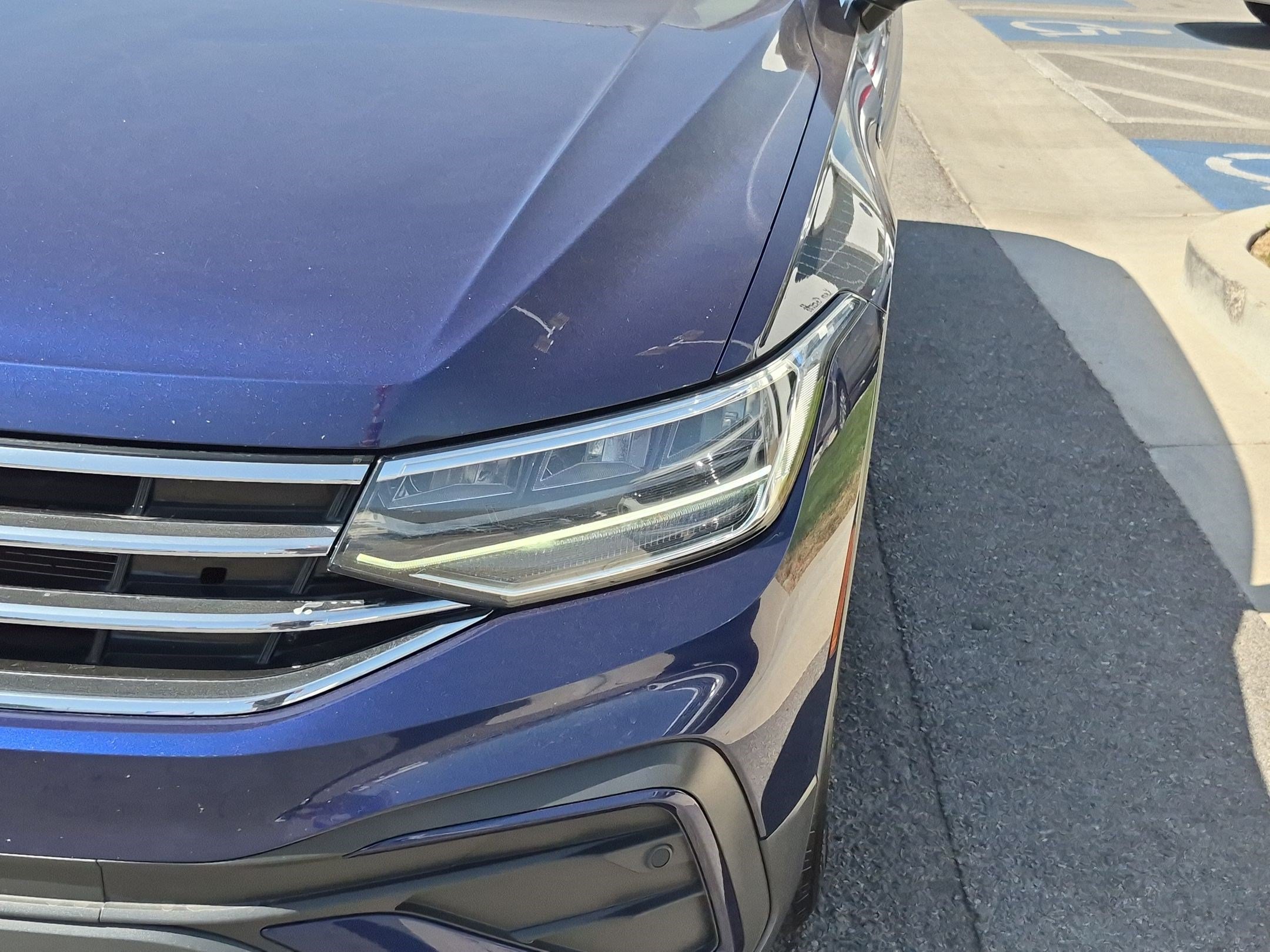 Used 2023 Atlantic Blue Metallic Volkswagen SE image 11