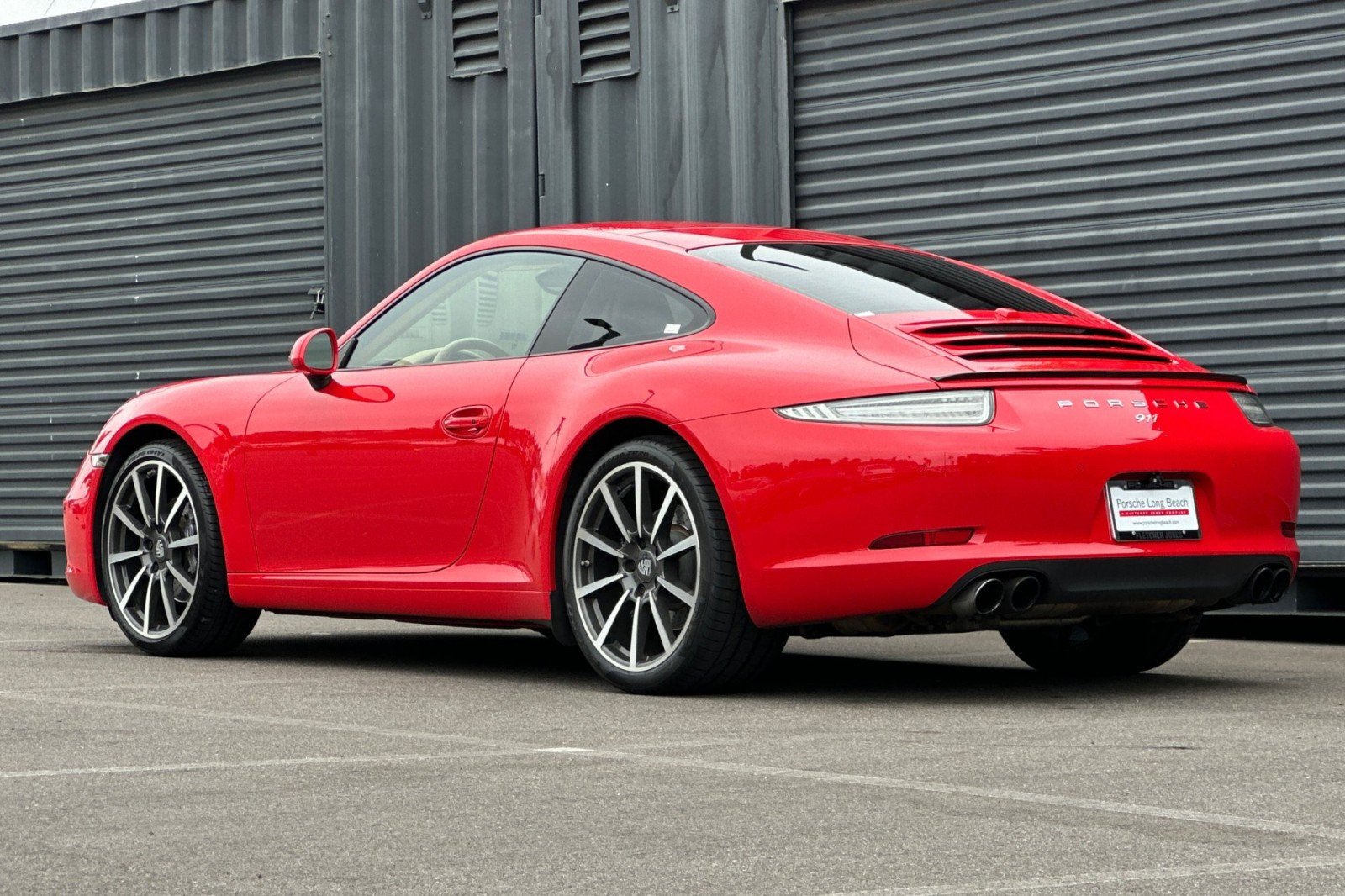 Used 2014 Guards Red Porsche Carrera image 3