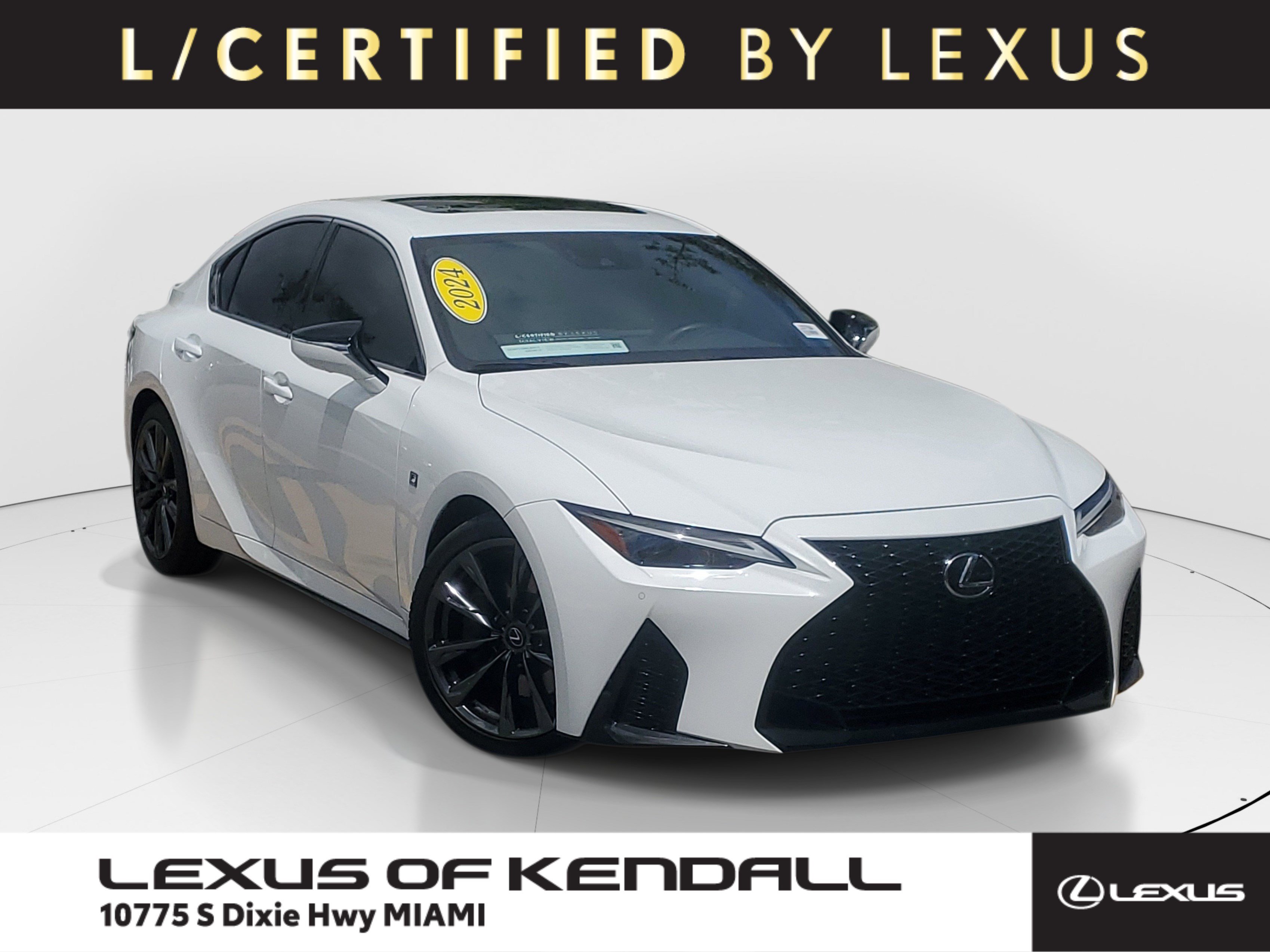 Used 2024 Ultra White Lexus IS 350 F SPORT image 1