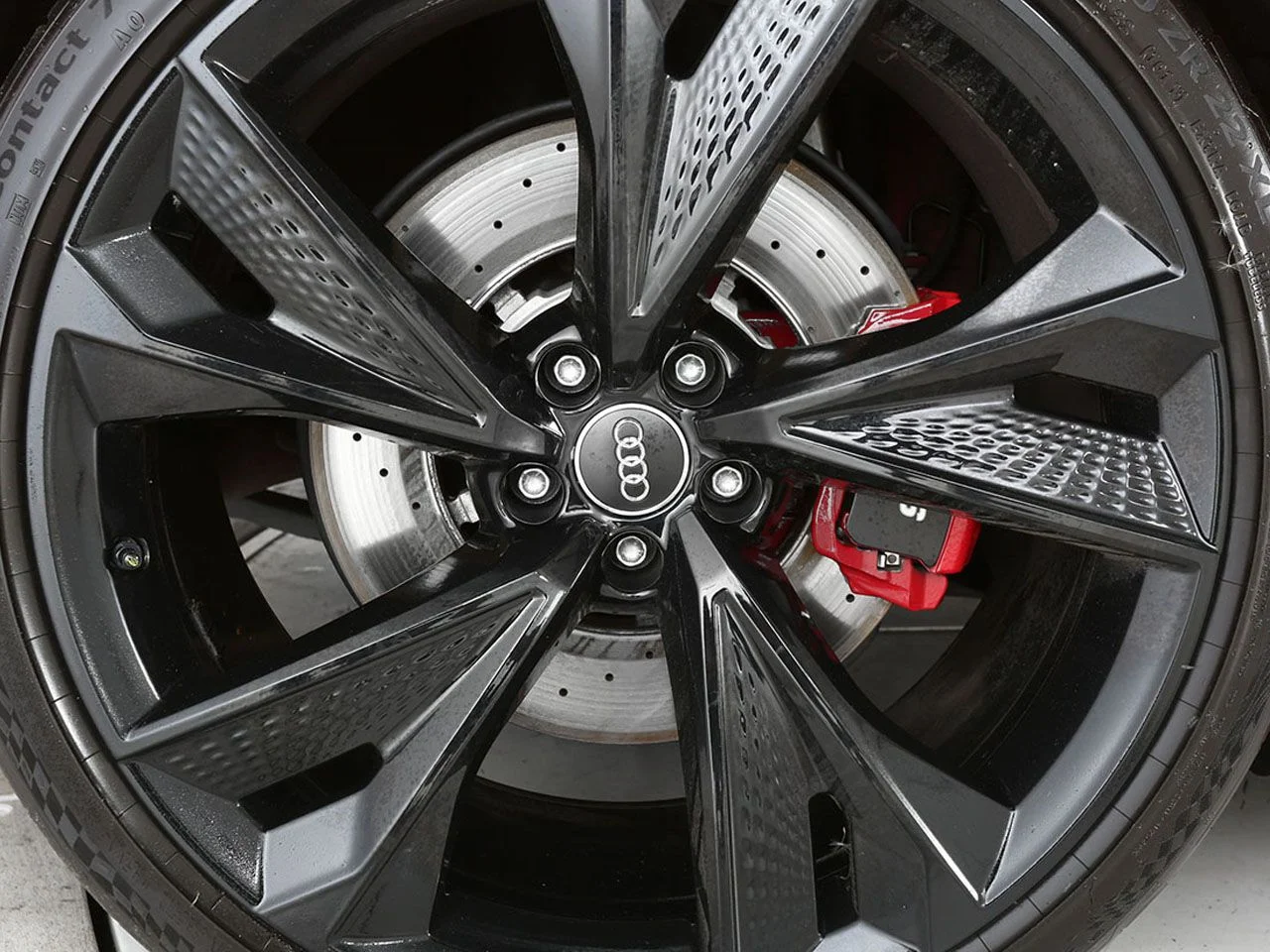 Used 2021 Red Audi 4.0T image 6