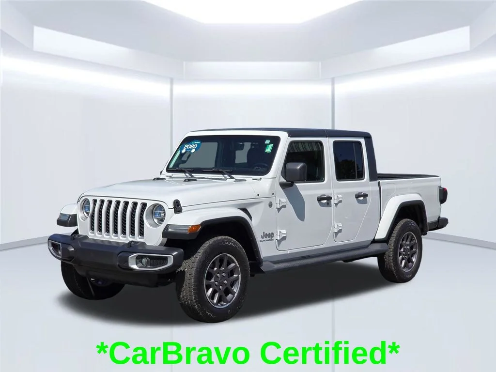 Certified Used 2020 White Jeep Overland image 2