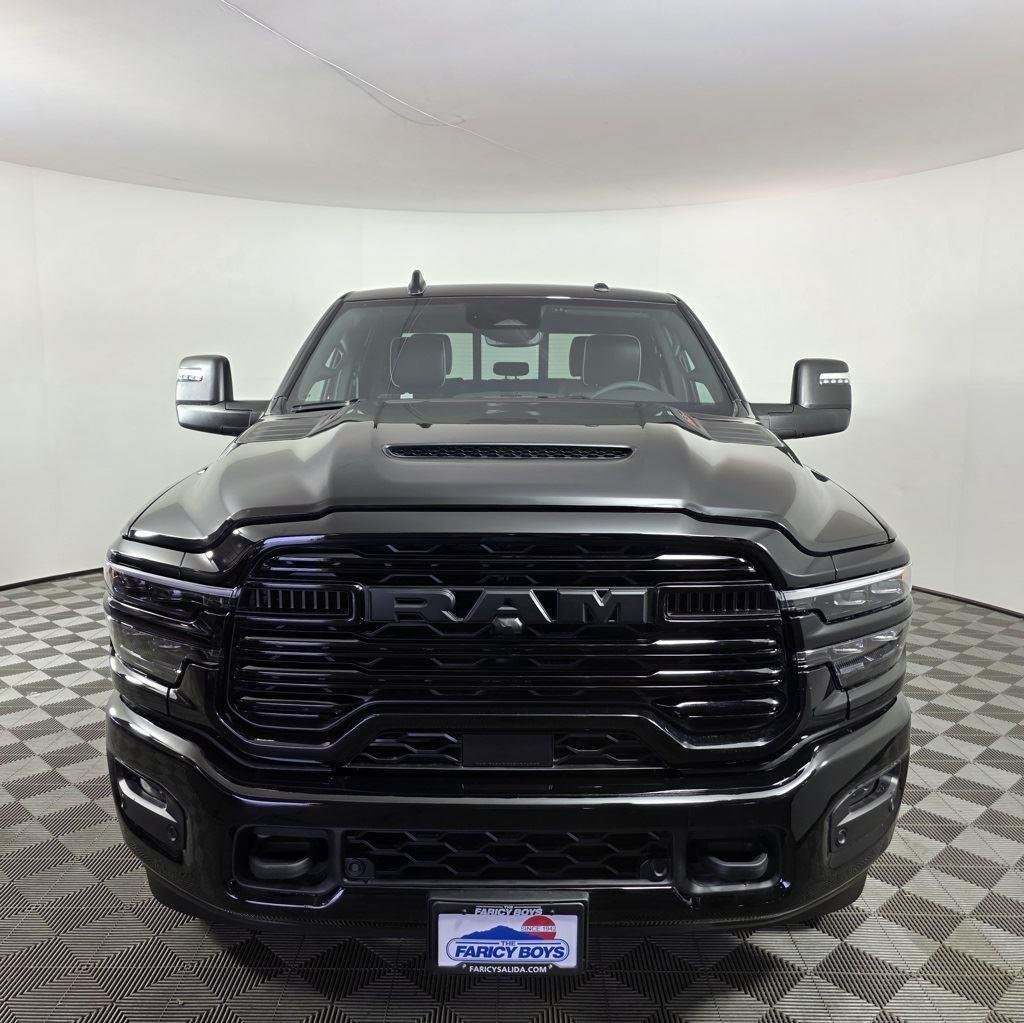 New 2025 Diamond Black Crystal Pearlcoat Ram Laramie image 11
