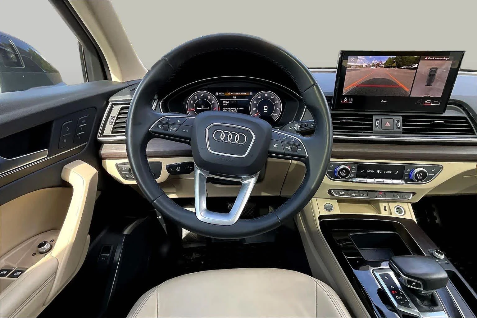 Used 2021 Navarra Blue Metallic Audi Premium Plus image 6
