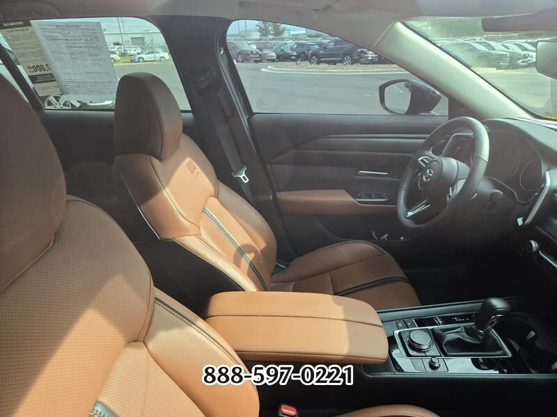 Certified Used 2025 Blue Metallic MAZDA 2.5 TURBO PREMIUM PACKAGE image 11