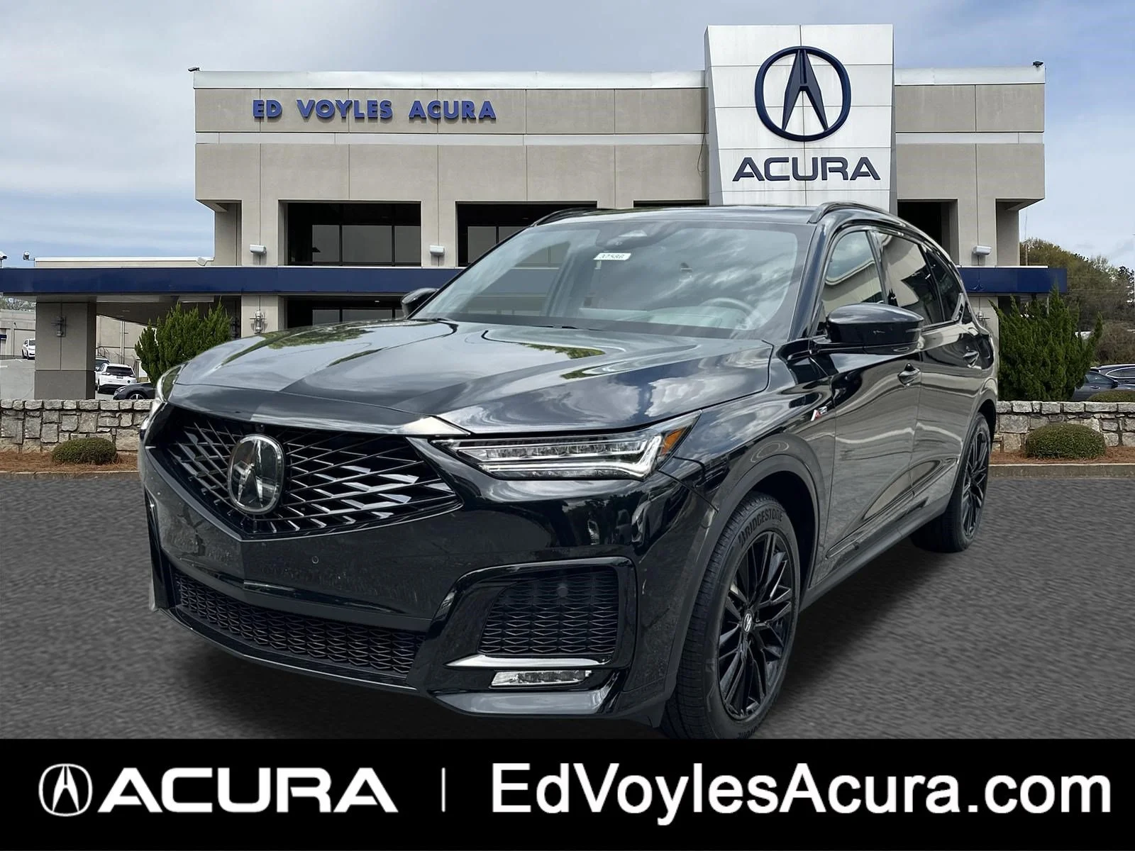 New 2026 Majestic Black Pearl Acura w/A-Spec Advance Package image 1