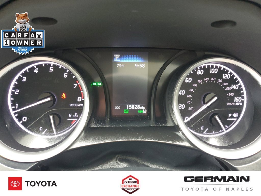 Certified Used 2024 Blue Toyota LE image 26