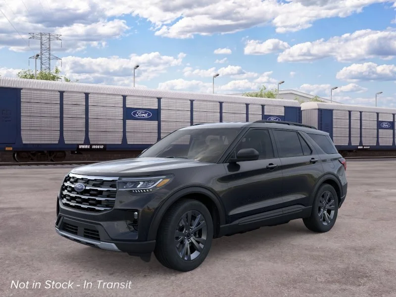New 2026 Agate Black Metallic Ford Active image 1