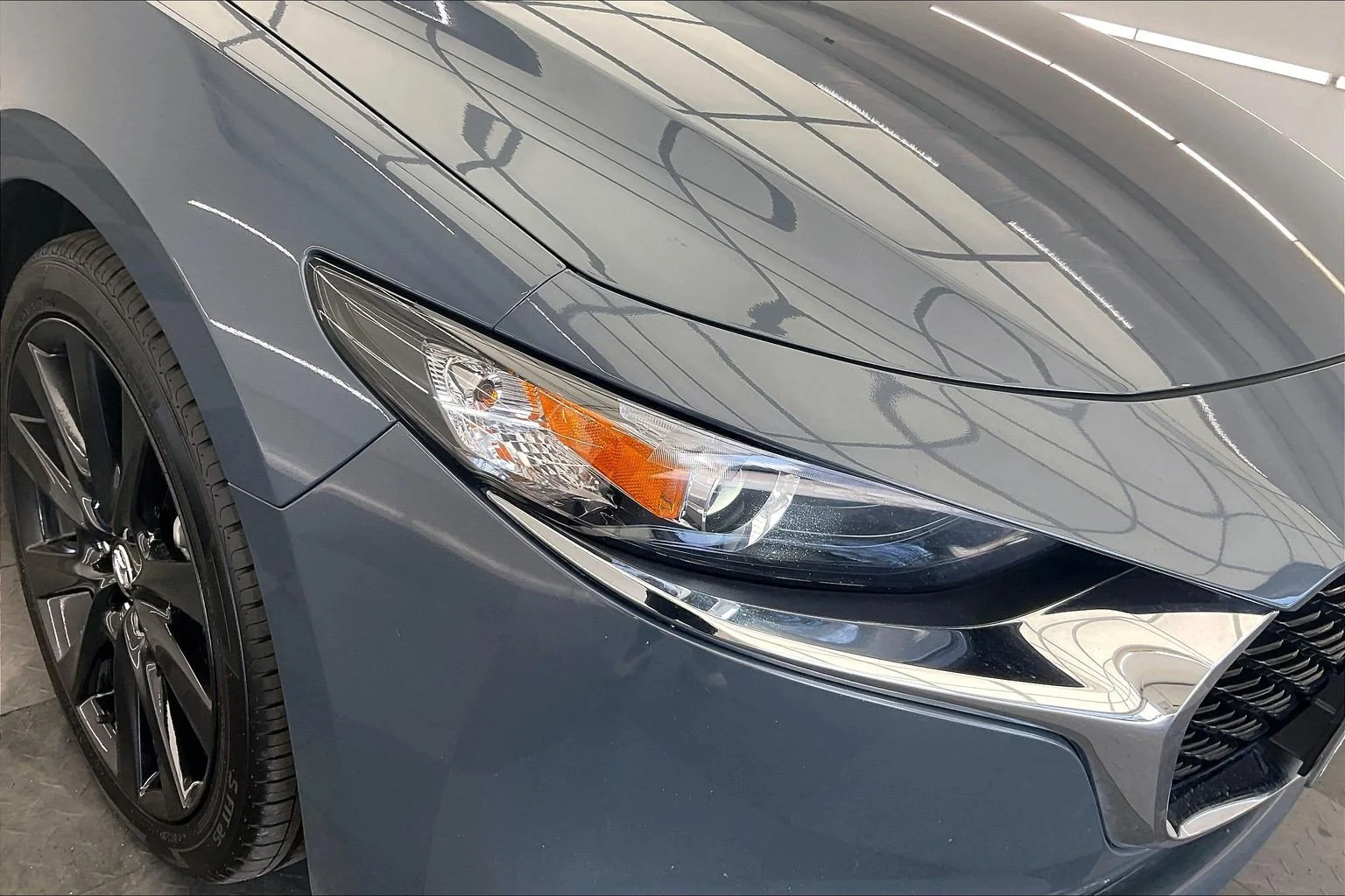 Used 2025 Polymetal Gray Metallic Mazda 2.5 S Carbon Edition image 28
