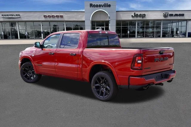 New 2026 Molten Red Pearl-Coat Exterior Paint RAM Laramie image 5
