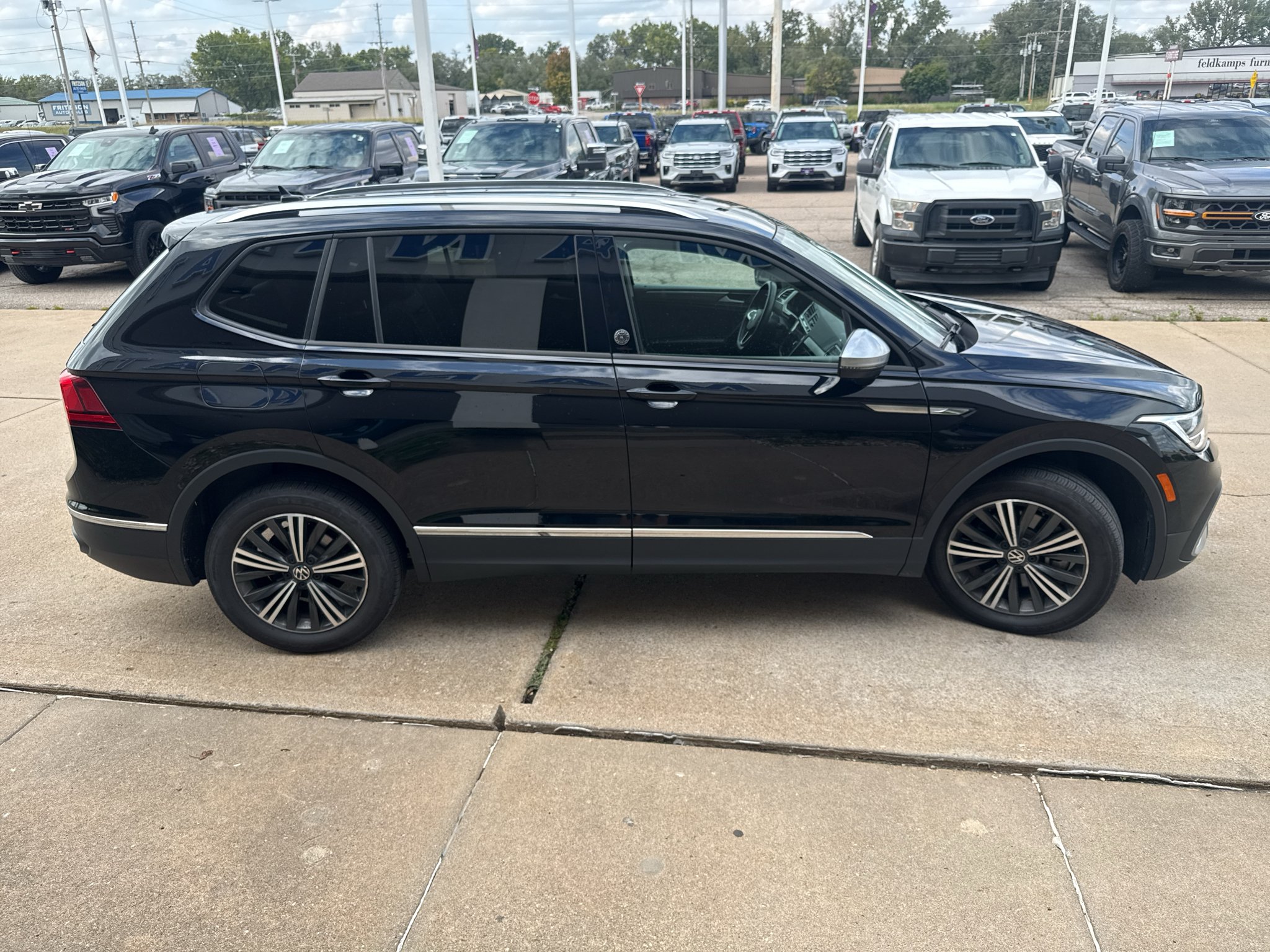 Used 2024 Deep Black Pearl Volkswagen Wolfsburg Edition image 23