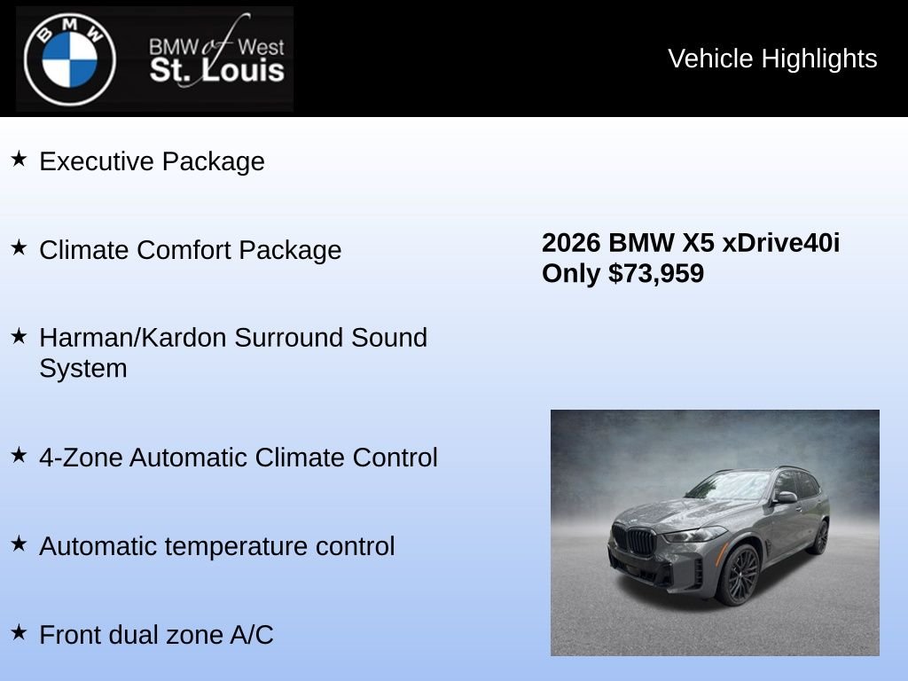 Used 2026 Gray BMW xDrive40i image 16