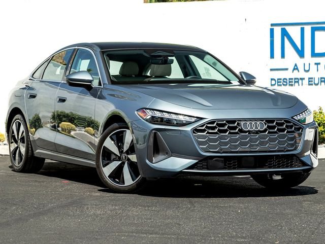 Used 2025 Horizon Blue Metallic Audi  image 4