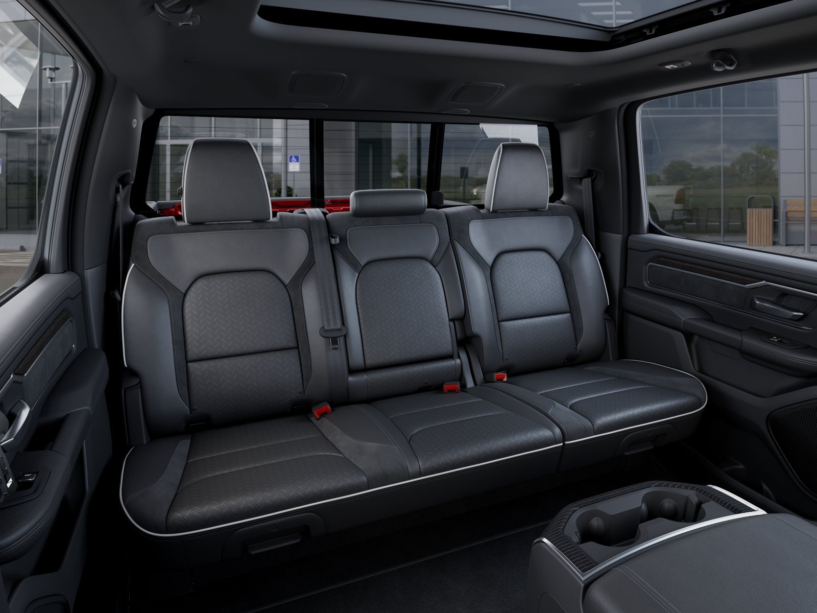 New 2026 Molten Red Pearl-Coat Exterior Paint RAM Laramie Southwest Edition image 41