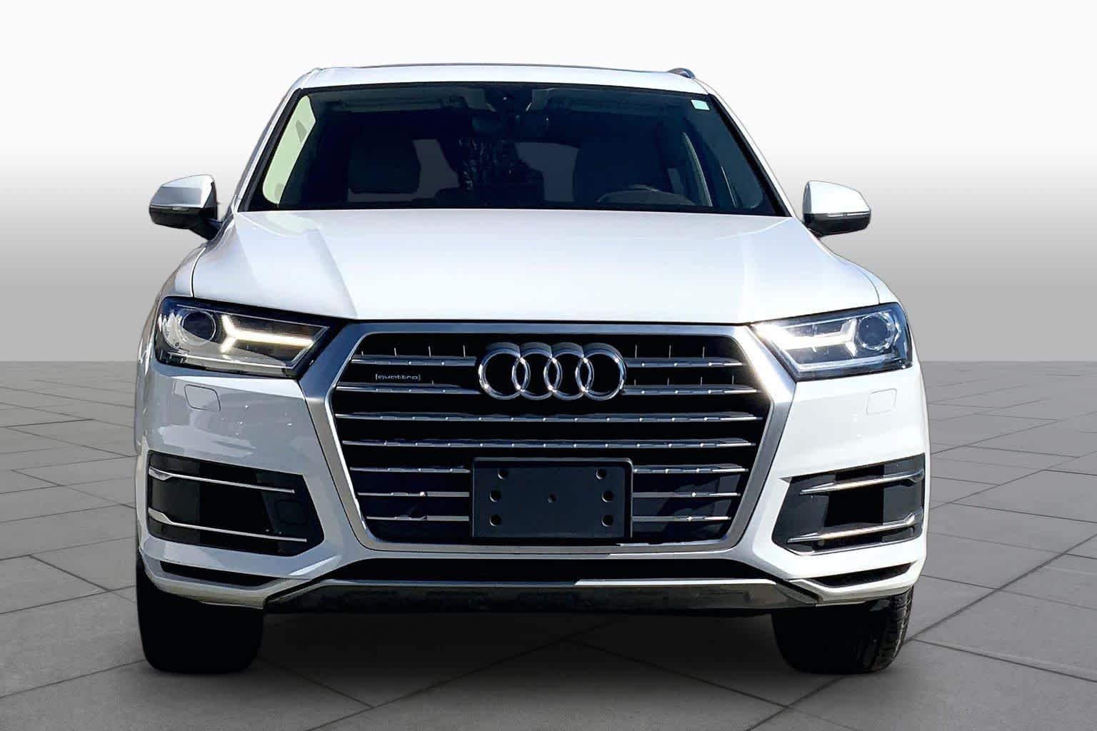 Used 2018 Glacier White Metallic Audi Premium Plus image 3