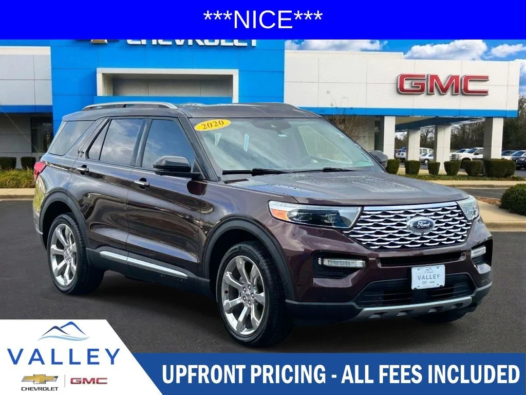 Used 2020 Gray Ford Platinum image 1