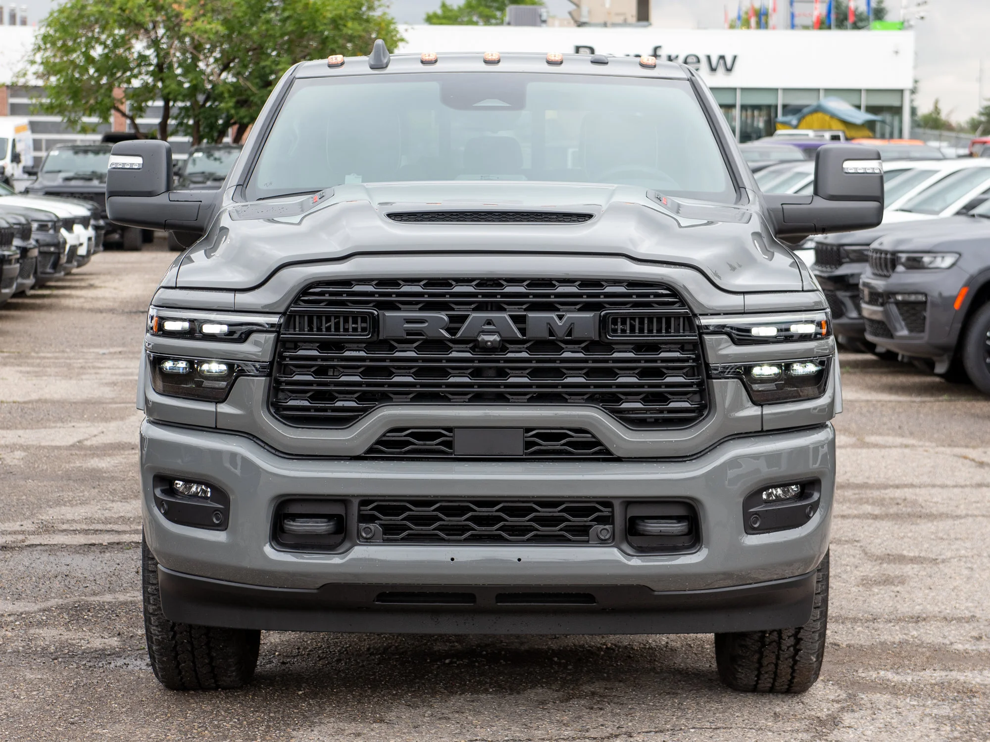 New 2027 Grey RAM Limited Night* Mega Cab 4x4, Level 1 Equipment Group, Sunroof, FULLY LOADED image 12
