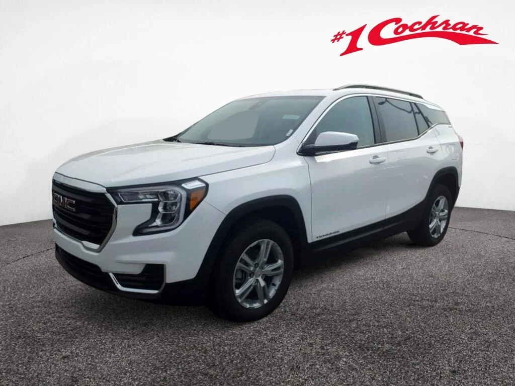 Used 2023 Summit White GMC SLE image 4