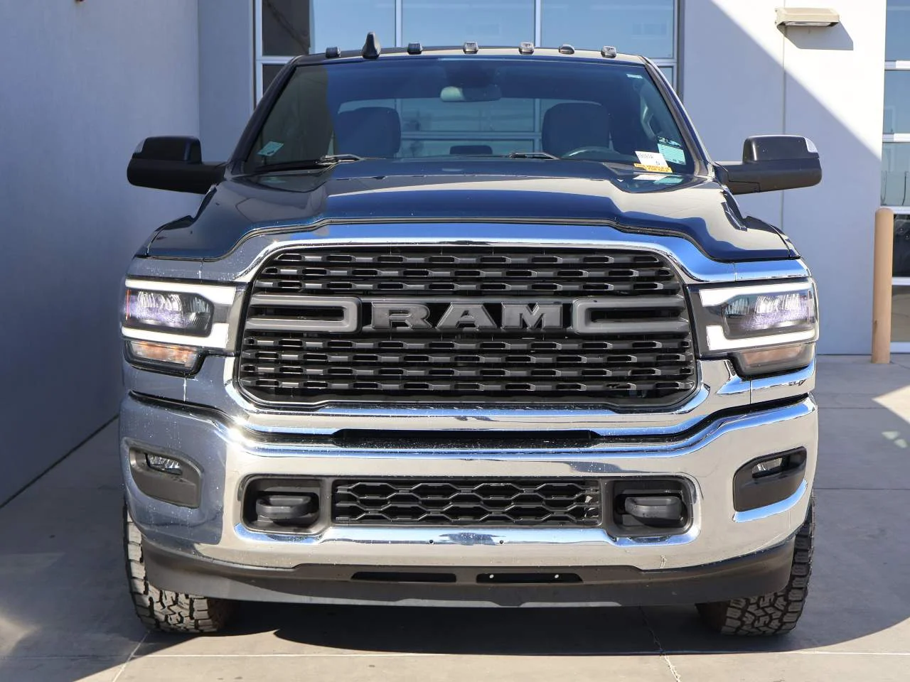 Used 2022 Patriot Blue Pearl Coat Ram Big Horn Crew Cab image 6