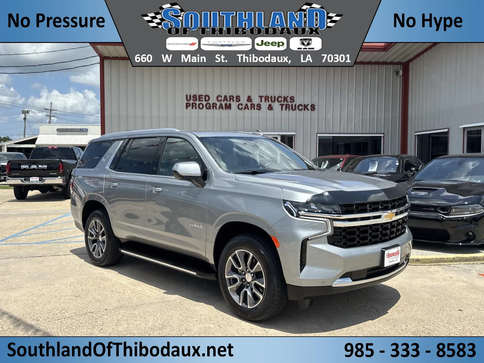 Used 2024 Sterling Gray Metallic Chevrolet LS image 1
