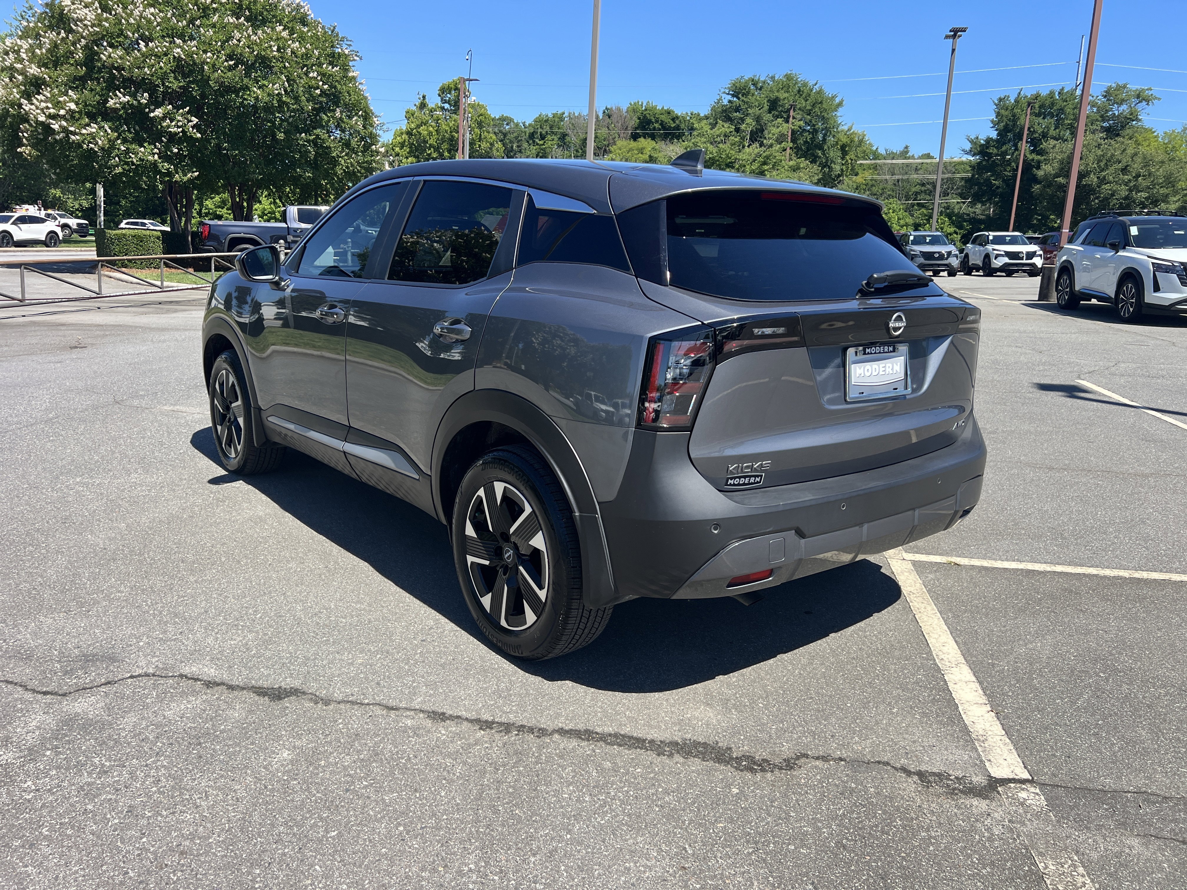 Used 2025 Gun Metallic Nissan SV image 7