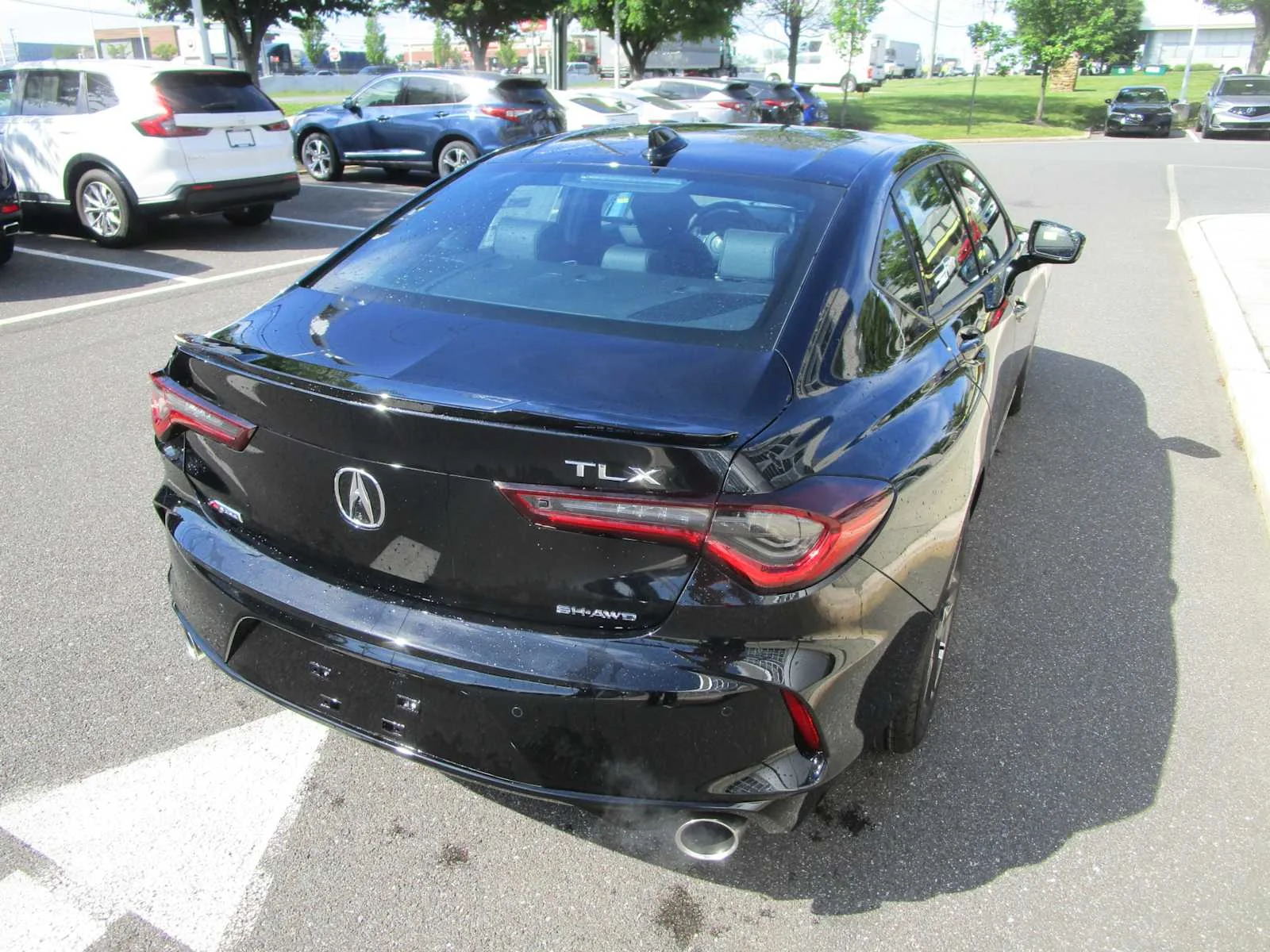 Used 2025 Majestic Black Pearl Acura w/A-Spec Package image 5