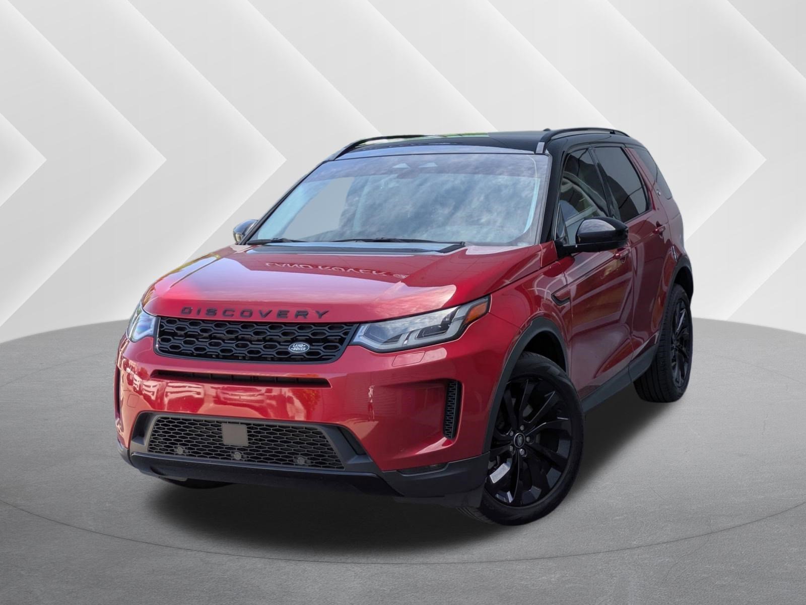 Certified Used 2023 Red Metallic Land Rover SE image 1