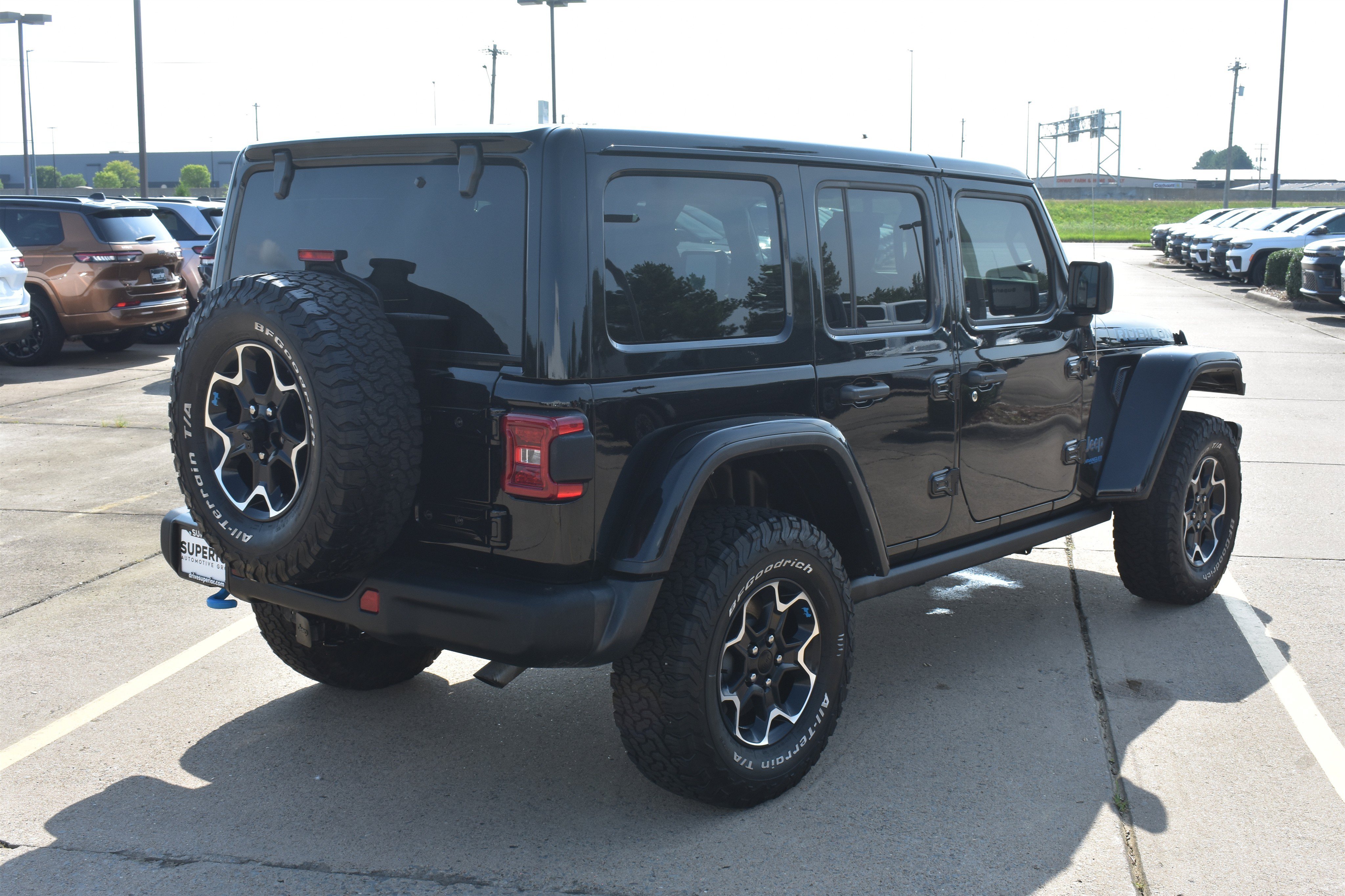Used 2022 Black Clearcoat Jeep Unlimited Rubicon image 5
