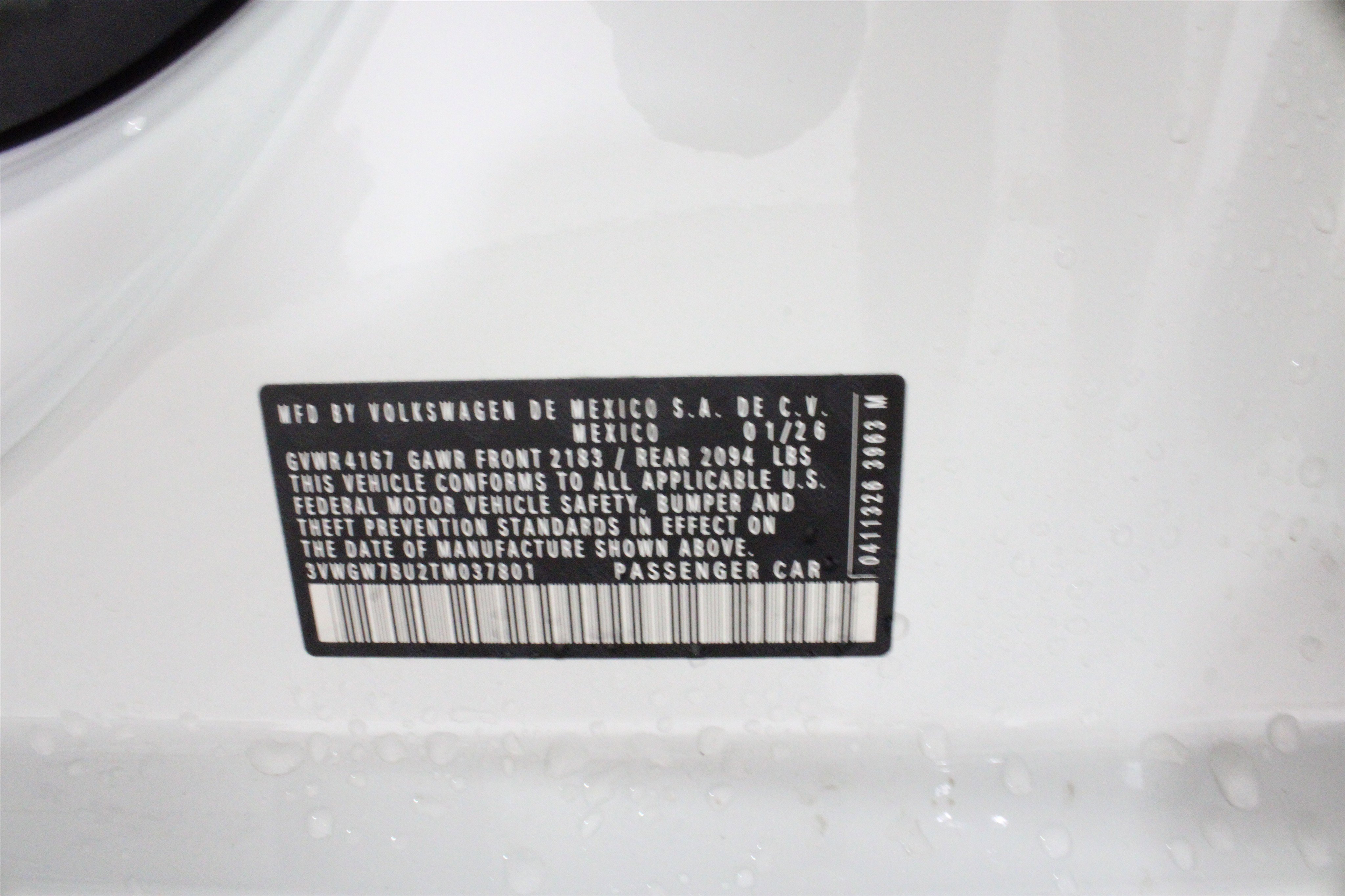 New 2026 Opal White Pearl Volkswagen SEL image 36